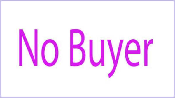 no buyer